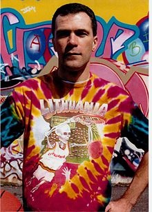 Lithuania Tie dye yt-shirts Greg Speirs, Creator and Official Licensor of the Original Skullman Lithuania Basketball Tie Dye Jerserys Uniforms from the 1992 Barcelona Summer Olymppics