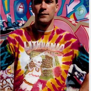 Greg Speirs Creator of 1970's Rock Music Magazine Grooves & 1992 Lithuania Tie Dye Basketball Jerseys